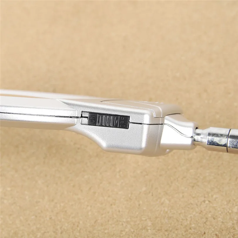 New Desk Lamps Lighted Table Top Desk Magnifier Magnifying Glass Clamp 3 x AAA Batteries(Not Included) Luces 40DC610