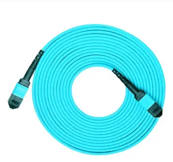 

3M MPO-MPO 8 Core Fiber Optic Patch Cord Cable 10GB 50/125 OM3 Multimode Fiber Optic Cable