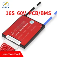 3,7 В Li-ion16S 60 В 20A 25A 35A 45A 60A18650PCM защиты аккумулятора доска BMS PCM со сбалансированным lithiumion литиевая батарея модуль