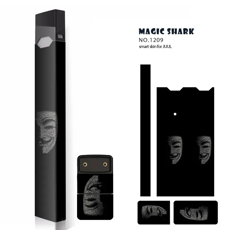 Чехол Magic Shark Skull V Vendetta наклейка &quotБэтмен&quot для Juul Stereo Film Electronic на сигарету Skin