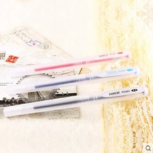 20 шт./компл. Премиум Стандарт Европы 0,5 мм гелевая ручка легко захватывает отличная письменность высокого качества Baoke PC003