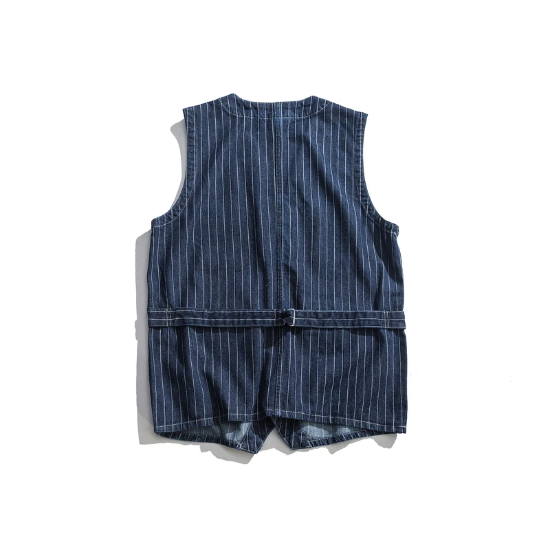 vintage colete casual coletes de trabalho feito