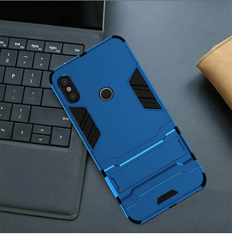 Чехол для спортивной камеры Xiao mi Red mi Note 7 6 Pro 5 Plus 4X 4A 5A 6A S2 A1 A2 Lite mi 8 SE 6 5X 6X Pocophone F1 Max 2 mi x 3 прочный Чехол Coque - Цвет: Blue