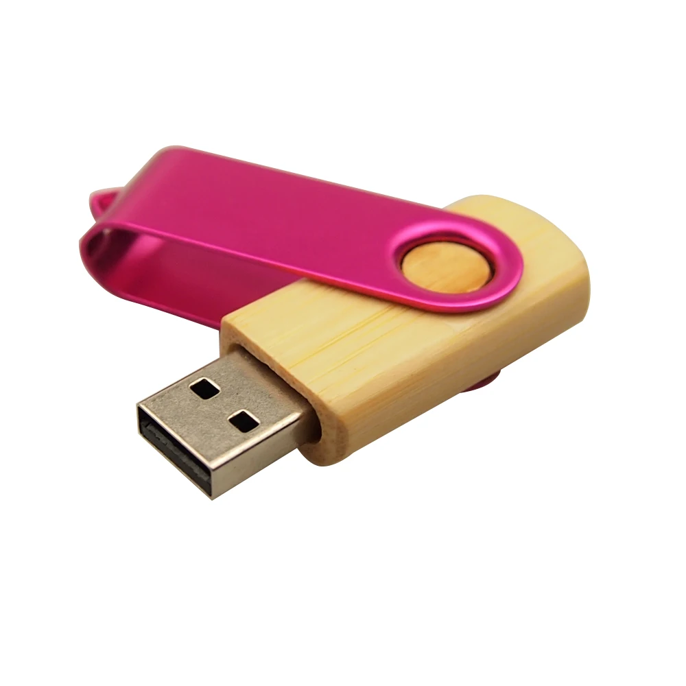 10 шт./лот дизайн логотипа Бесплатный деревянный покрытие зажим Флеш накопитель 4 ГБ 8 ГБ оперативной памяти, 16 Гб встроенной памяти, 32 ГБ флэш-накопитель Бизнес подарок с изготовленным на заказ с логотипом, USB Стик - Цвет: Rose with Bomboo