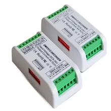 1 шт. Новая легкая 3CH BAN DMX контроллер 3ch DMX512 RGB декодер и
