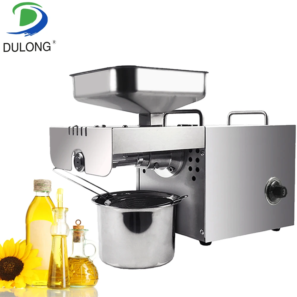 Home use mini oil cold press machine multi functional oil extractor