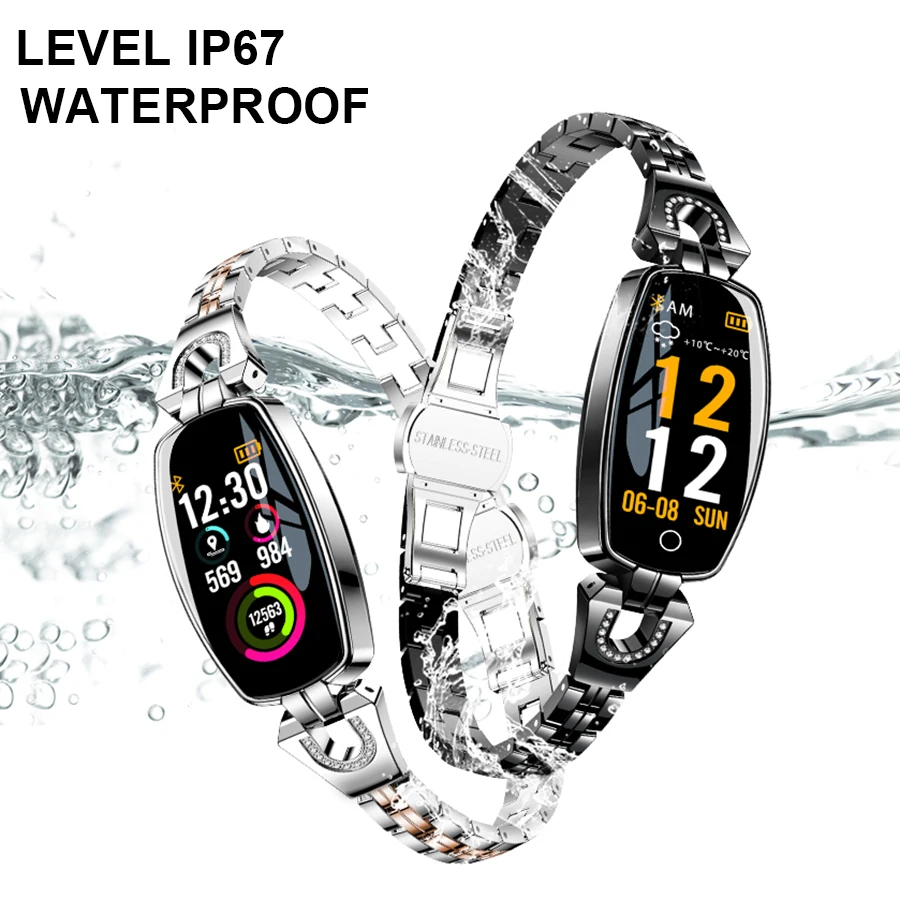 SCOMAS Pedometer Women Smart Watch 0.96\ SCOMAS Pedometer Women Smart Watch 0.96\