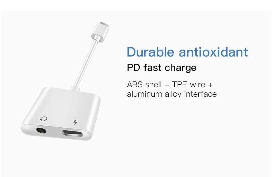 !ACCEZZ Adapter USB Type C For Huawei Samsung S8 S9 Plus 3.5mm Jack Earphone Calling Audio Connector Type-C Fast Charger Adapter (7)