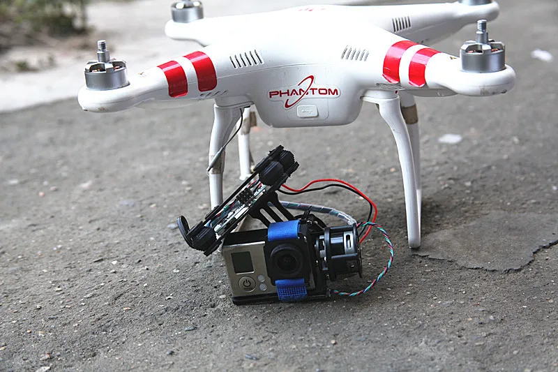 Бесщеточная карданная камера с мотором и контроллером RTF для DJI Phantom Gopro3 2FPV