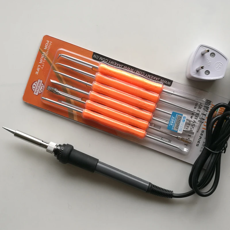 

Anti-static Electric Soldering Iron 50W Solder Welding Cautin Para Soldar With Solder Assist BGA Tools