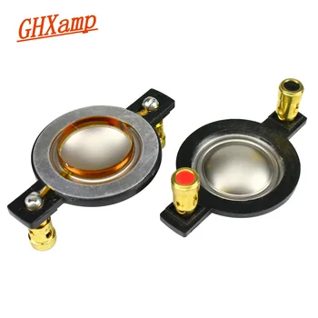 

Ghxamp Titanium Diaphragm 25.4mm Voice Coil Tweeter Speaker Repair Parts 8ohm Round Copper Wire With Column 2PCS