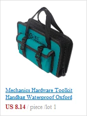 Аппаратные средства инструментарий сумка водостойкая ткань Оксфорд Multi организовать карманы сумка для хранения Портативный Электрик