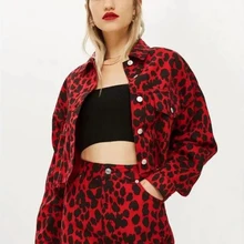 E1010U7 осеннее новое пальто с леопардовым принтом в европейском и американском стиле#6333