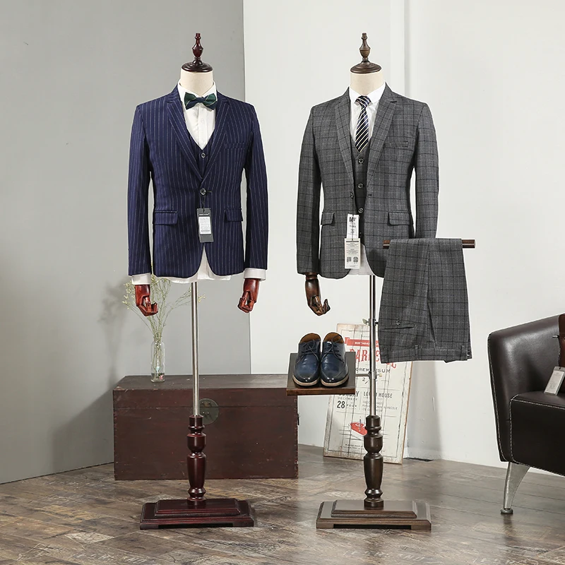 

Men dummy suit Display shelf Model rack with arm