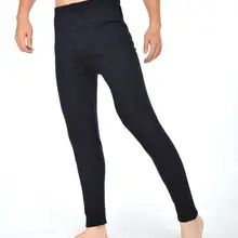 Зимние теплые штаны с плюшевыми леггинсами мужские кальсоны размера плюс теплое нижнее белье мужские термо брюки