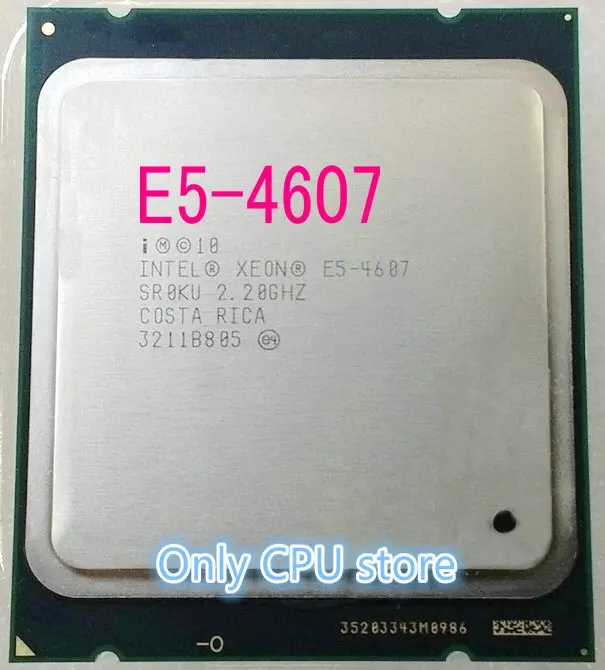E5-4607 Intel Xeon E5 4607 2,2 ГГц 6-ядерный 12 МБ SmartCache FCLGA2011 95W