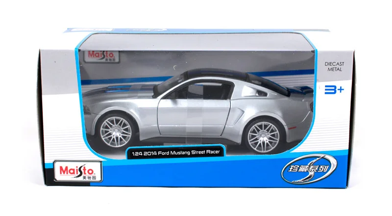 Maisto 1:24 нужно для скорость 2014 Ford Mustang GT 5,0 литья под давлением модель гоночный автомобиль игрушка Новый в коробке 32361