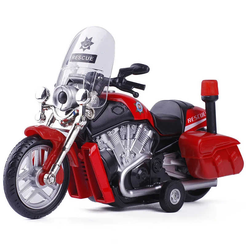 Tiyado Children's Toys Motorcycle Die Casting Alloy Sound and Light