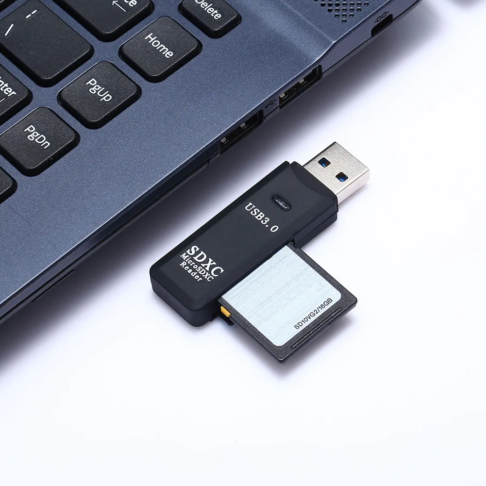 Горячая USB 3,0 SD устройство чтения карт памяти высокоскоростной адаптер прочный для микро-sd SDXC TF Прямая доставка