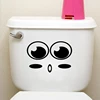 big mouth toilet stickers wall decorations diy vinyl adesivos de paredes home decoration decal mual art waterproof posters paper ► Photo 2/6