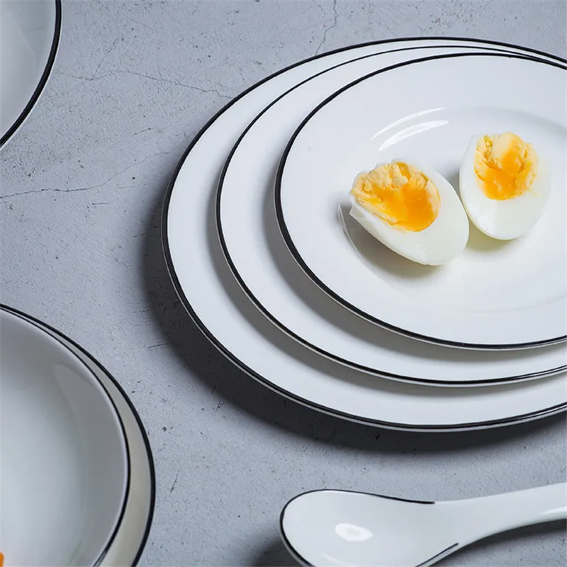 Ceramic Plate Bowl Set (18)