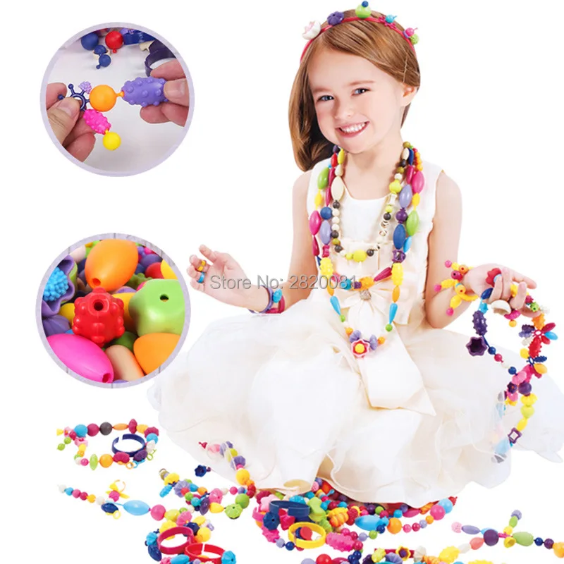370pcs-Kids-DIY-Toys-Plastic-Building-Blocks-Set-Children-Pop-Beads-DIY-Jewelry-Beads-Kids-DIY