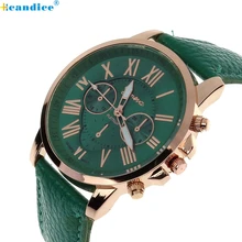 Ретро дизайн кожаный ремешок аналоговые Сплав Кварцевые часы для женщин Лидирующий бренд Роскошные цифровые наручные часы Relogio Masculino бизнес часы