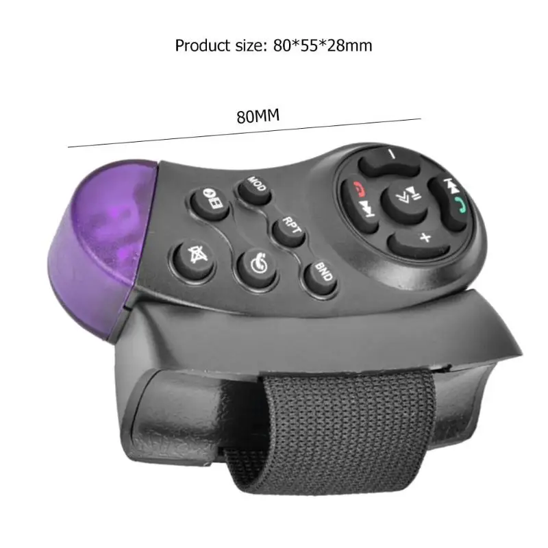 2 Din Автомобильный MP5 плеер универсальный пульт дистанционного управления автомобильный руль кнопка 11-Key автомобильный навигатор DVD gps Android окно беспроводной