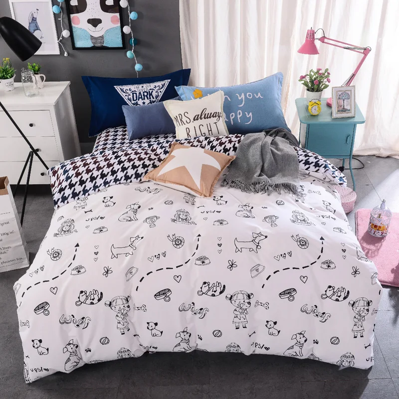Dog Print Bedding for Promotional Dog Print Bedding on