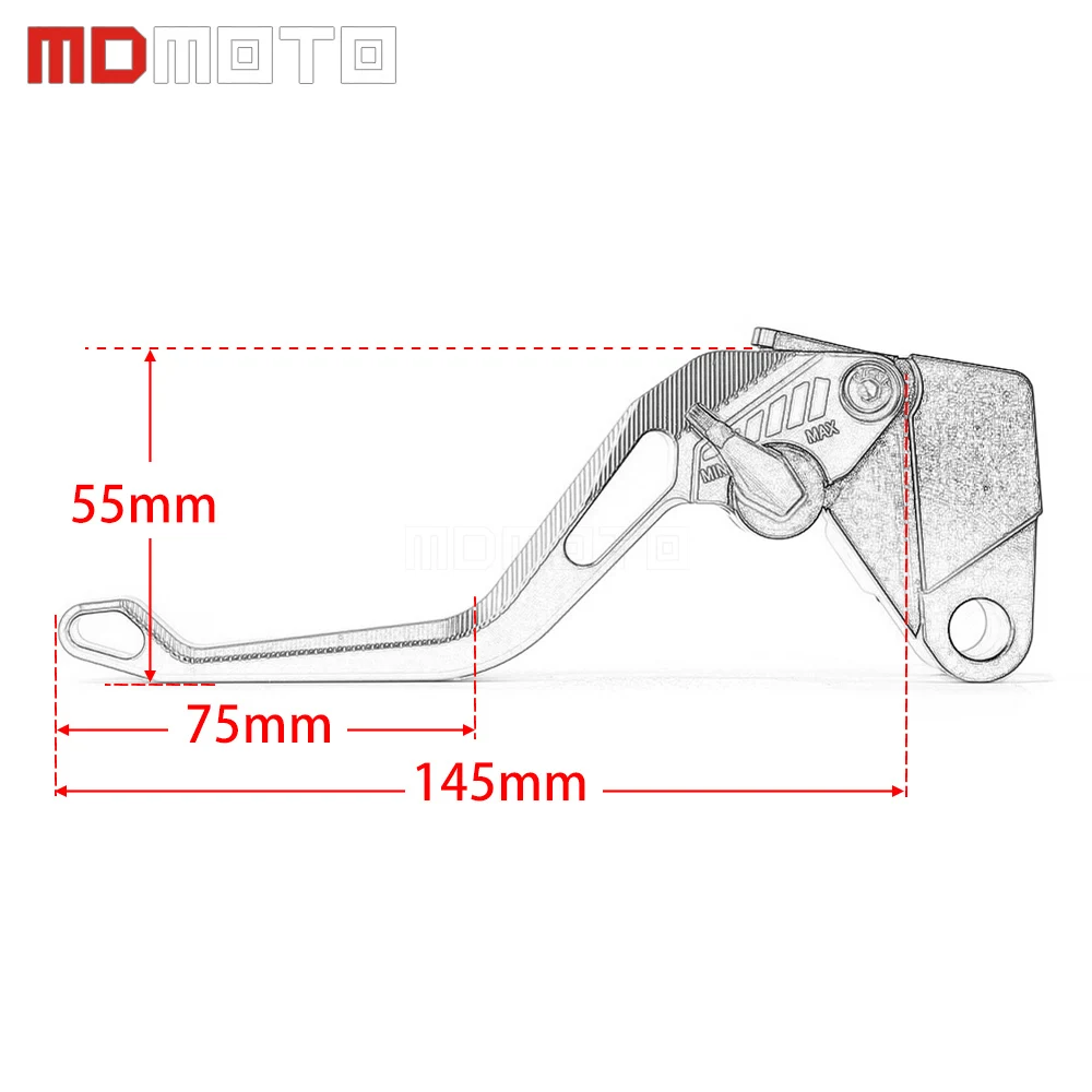 Для KTM DUKE 390 250 200 125 мотоцикл высокая, которая работает с различными графическими программами, Короткие сцепные рычаги с логотипом DUKE