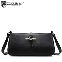 2016 New zooler genuine leather women bag brands designers casual and simple quality women leather shoulder messenger bag