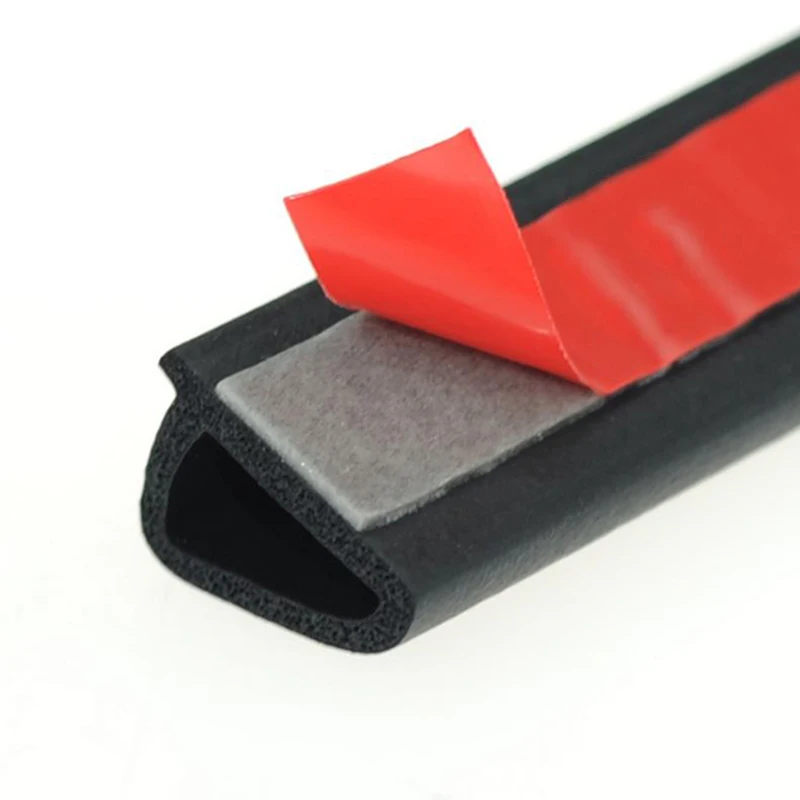 Уплотнительная лента для двери капота, обшивка кромки 4 м, резиновая изоляция в сборе