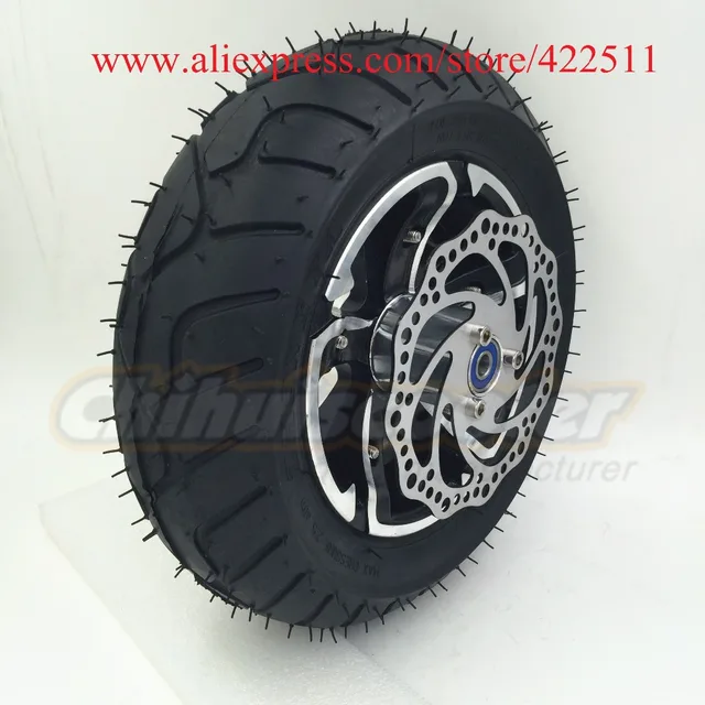 12"(D300mm) Electric Scooter Rear Wheels with 90/65 6.5 On road Tyre/12