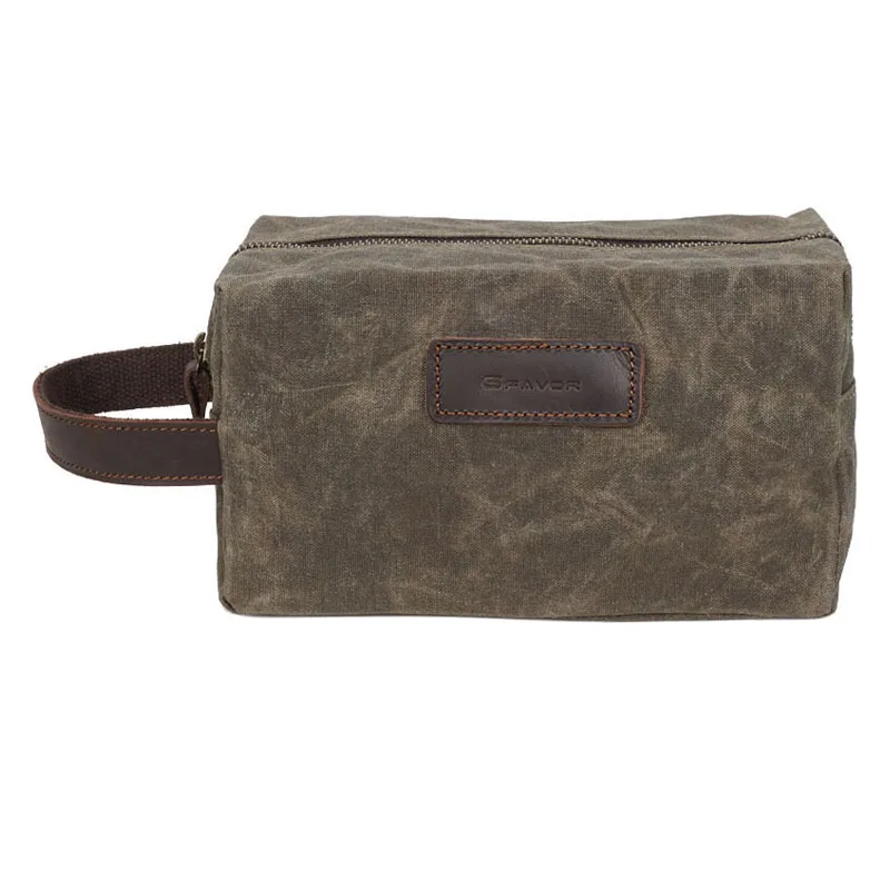 

2019 Mens Canvas Toiletry Bag Travel Bathroom Shaving Dopp Kit Male Bathroom Shaving Dopp Kit kit de maquillaje