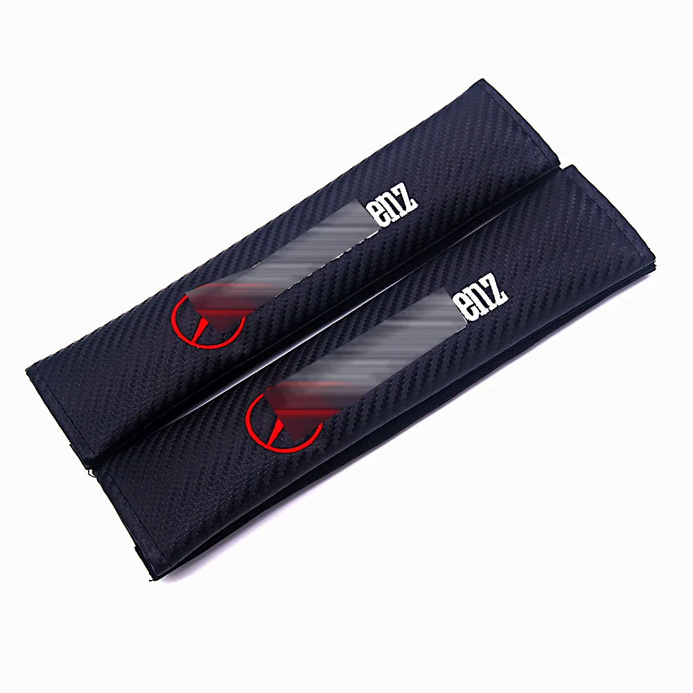 

2pcs Carbon Fiber Car Seat Belt Cover Shoulder Padding Car Styling For Mercedes Benz A180 A200 C250 E300 E400 ML500 GL550 CL600