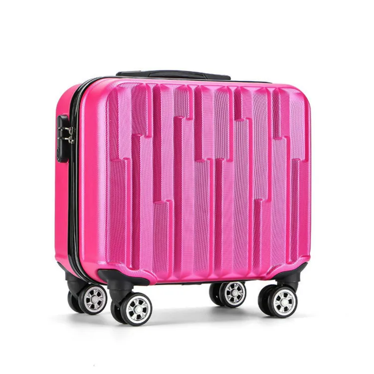 Модный ABS чемодан для багажа, чемодан на колесиках 16 дюймов, чемодан для путешествий с паролем, багажная сумка на колесиках с спиннером, LGX32
