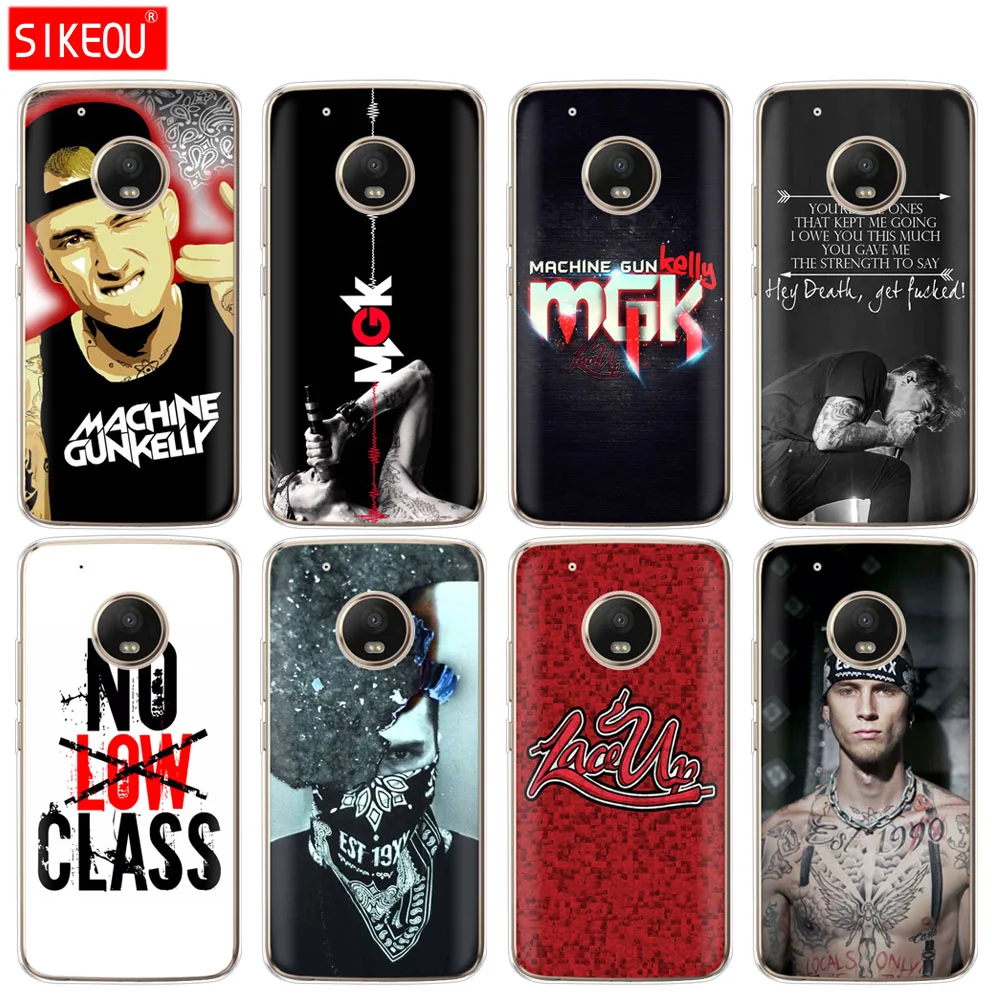 Силиконовый чехол для телефона Motorola Moto G6 G5 G5S Z2 Z3 PLAY PLUS X4 E4 E5 C Mgk Machine Gun Kelly на