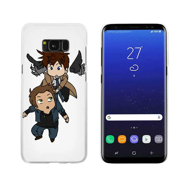 12 Шели Сверхъестественное ТВ прозрачный обратите внимание; размеры 9 и 10 pro Жесткий Чехол повышенной прочности для samsung Galaxy S4 S5 S6 S7 S8 S9 плюс край мини s10 lite - Цвет: 12