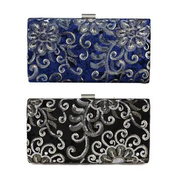 

Party bags Vintage Embroidery Clutch Women Evening Bags Chain Shoulder Purse For New Year Christmas Gift purses and handbags