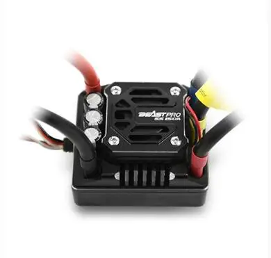 

ZTW 1:8 Beast PRO SS150A 6V/7.4V adjustable 8A BEC Brushless ESC waterproof all aluminium heat sinking for truck and light car