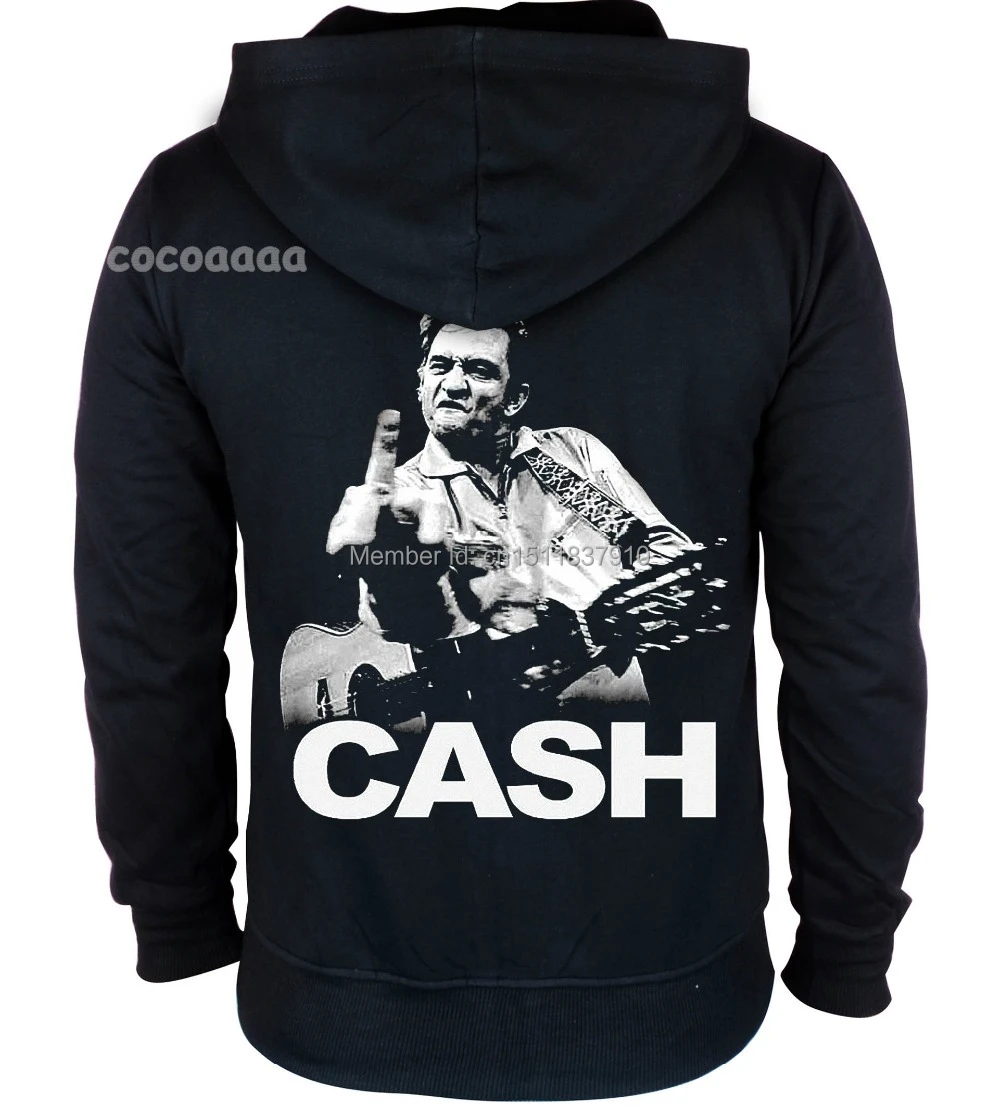 Bluza z zamkiem Johnny Cash rocker odzież marki bawełna Rock star bluzy  kurtka ze stójką punk polar dres odzież wierzchnia|fleece tracksuit|zipper  sweatshirtbrand hoodie - AliExpress