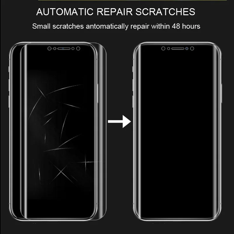 Полное покрытие для OPPO R17 R16 R15 анти синий луч света HD мягкая ТПУ Гидрогелевая