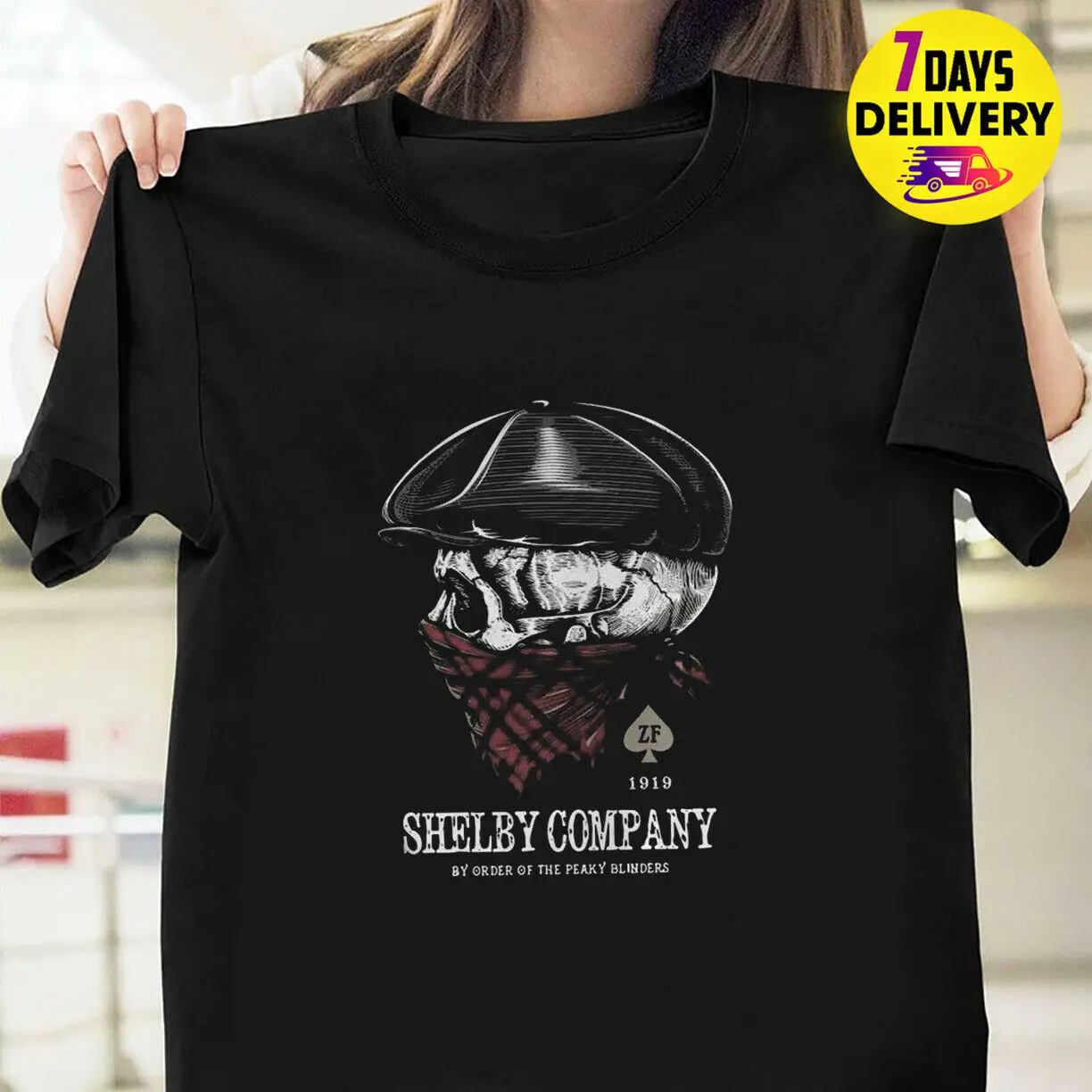 

Shelby Company By Order Of The Peaky Blinders T Shirt Black Size S 3Xl