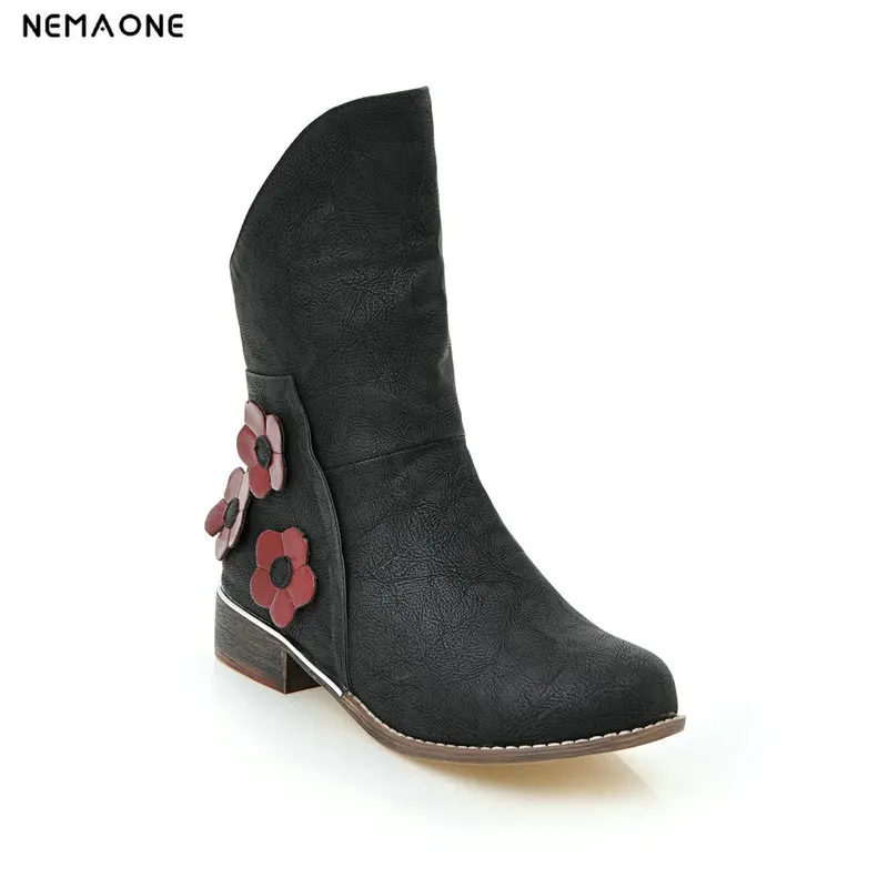 low heel boots ladies