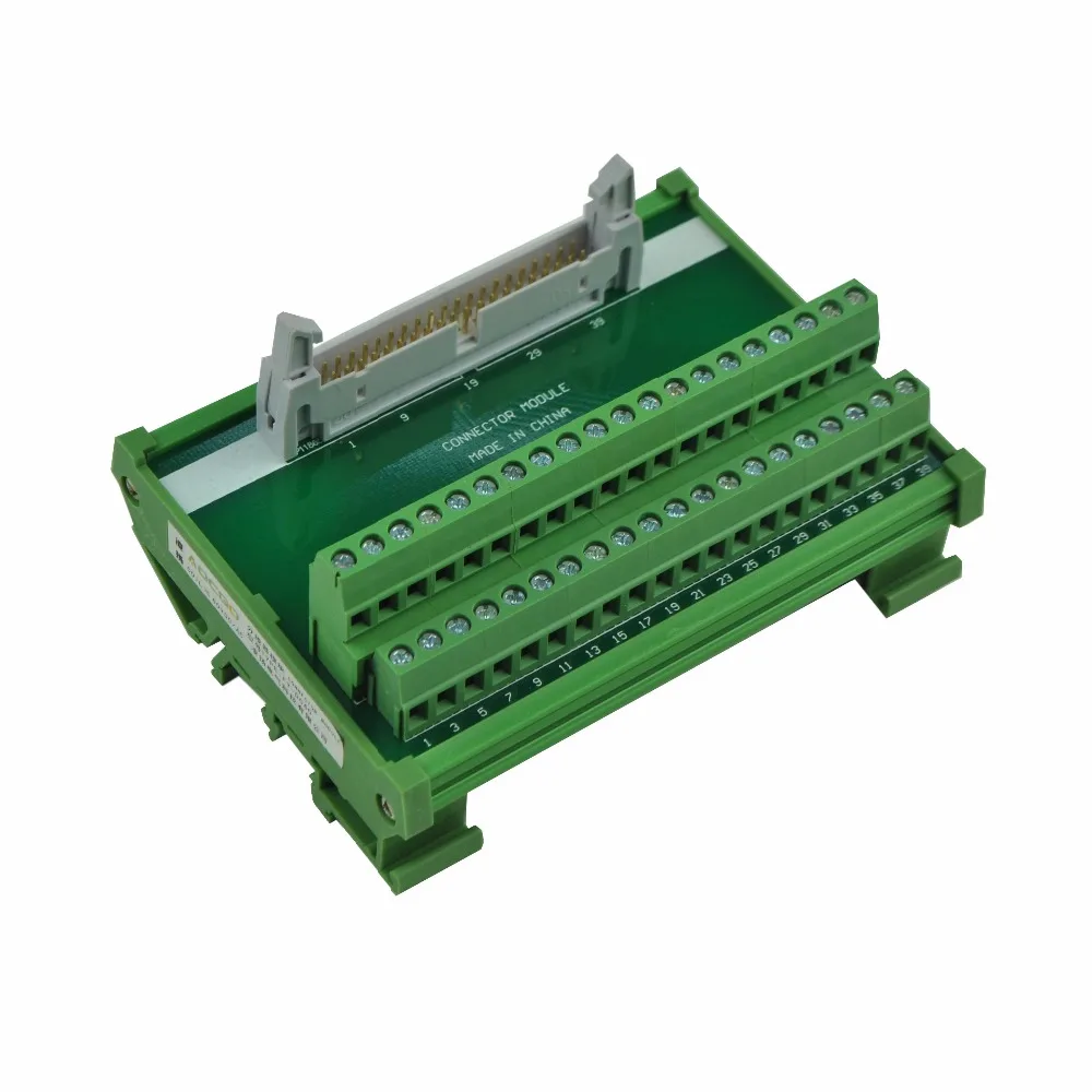 Модуль адаптера винтовой клеммы для монтажа на DIN рейку 40P|module|module adapter |