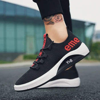 

Spring/Autumn 2018 Comfortable Men Running Shoes lightweight breathable Beginner sneakers Outdoor Trainers Sport Shoes Athletic