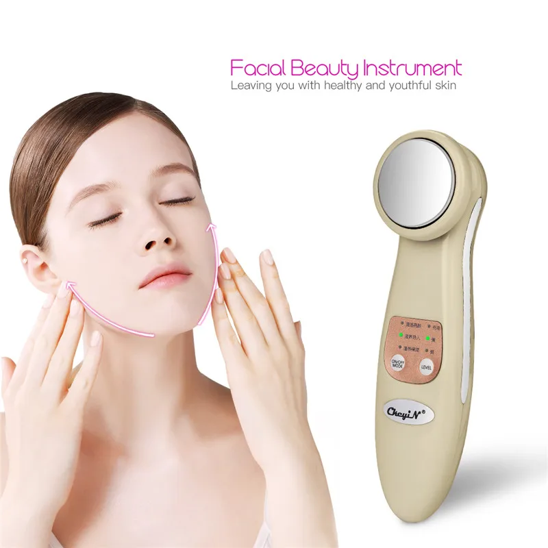 Electronic Handhold Facial Skin Care Face Massage Cleaning Anti Aging