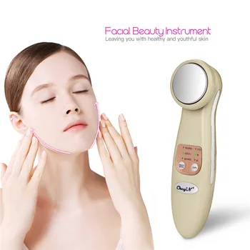 

Electronic Handhold Facial Skin Care Face Massage Cleaning Anti Aging Remove Wrinkle Ultrasonic Vibrate Beauty Instrument 33