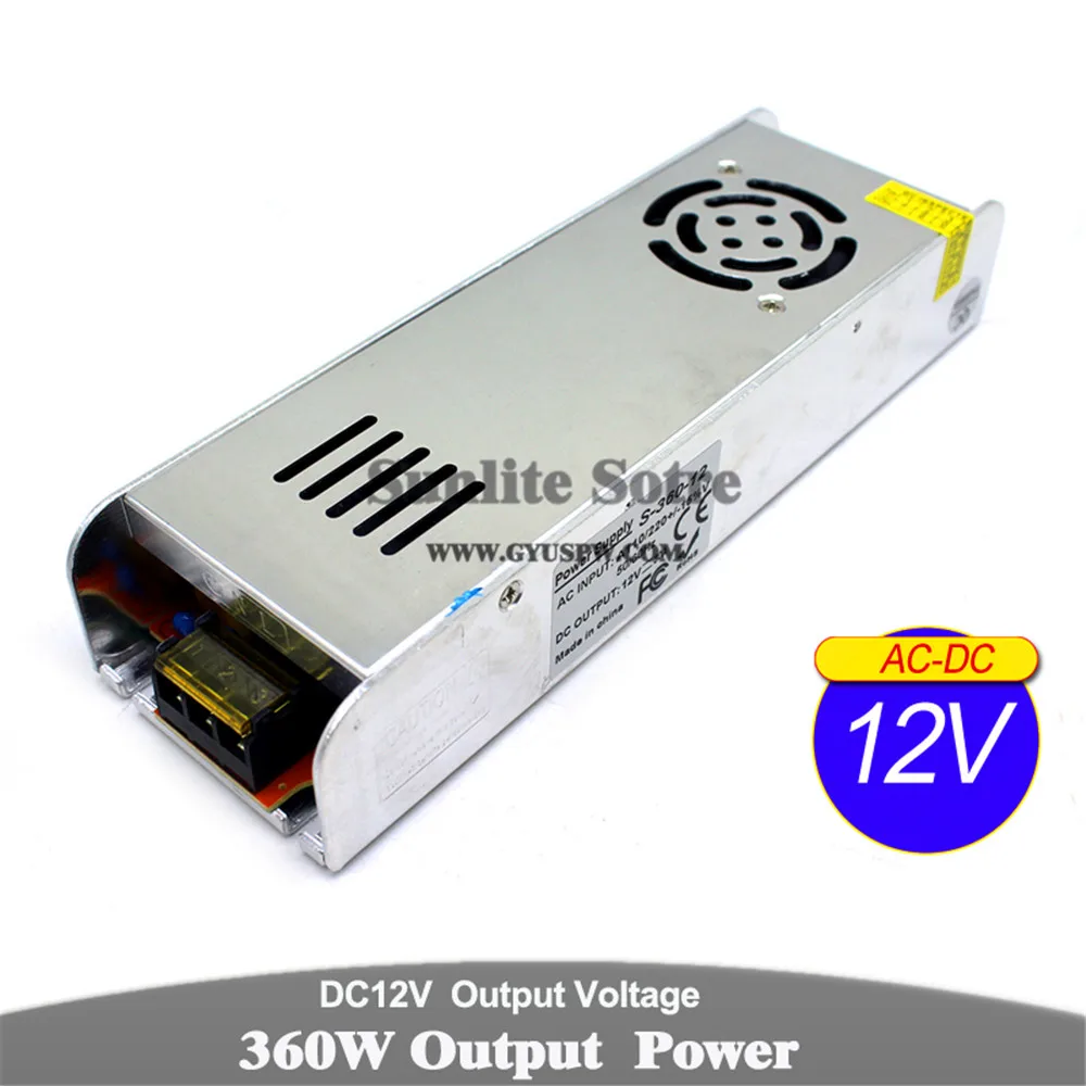 12v360w