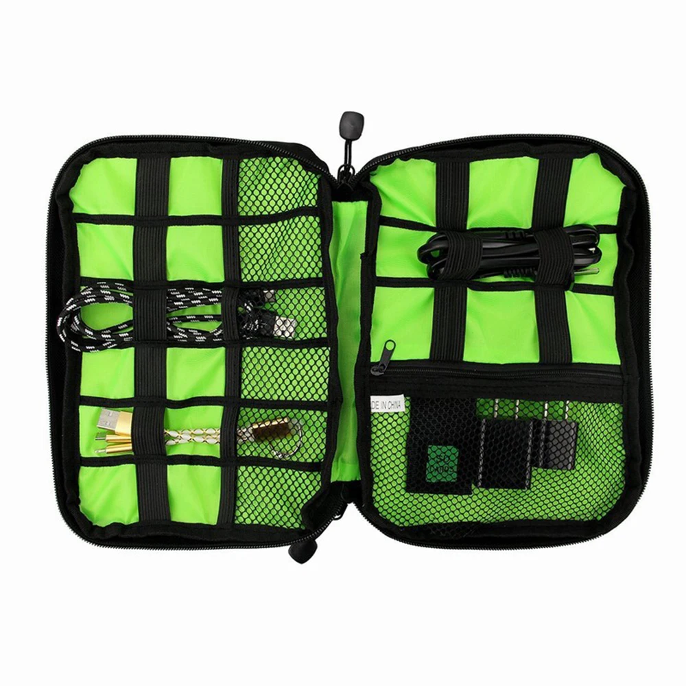 Universal Cable Organizer Bag for Travel and Houseware Storage